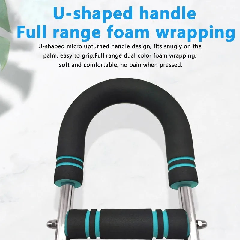 40KG Power Twister Bar U-Shape Arm Chest Trainer Stainless Steel Detachable | StriveRiseFit
