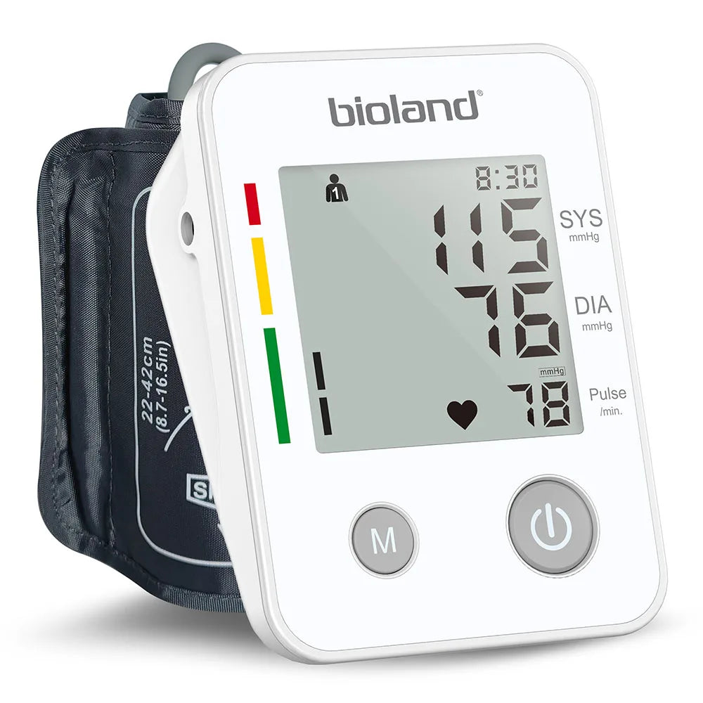 Blood Pressure Monitor - Automatic Upper Arm BP & Heart Rate Monitor | StriveRiseFit