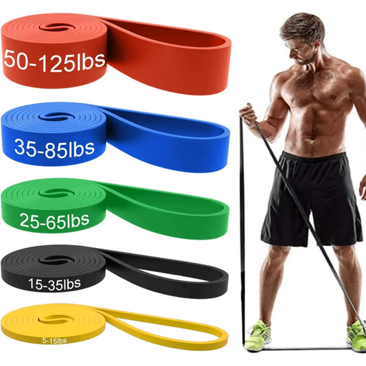 Resistance Bands, Pull Up Assist Bands - Workout Bands, Exercise Bands, Long Resistance Bands Set for Working Out, Fitness
