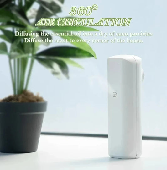 Plug-In Wall Aroma Diffuser | Bluetooth | Waterless | 100ml | 300m³ Coverage | StriveRiseFit