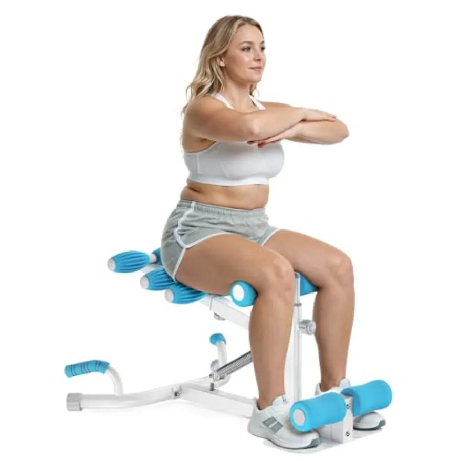 Deep Squat & Glute Trainer Machine, Adjustable Core & Leg Workout Equipment for Home | StriveRiseFit