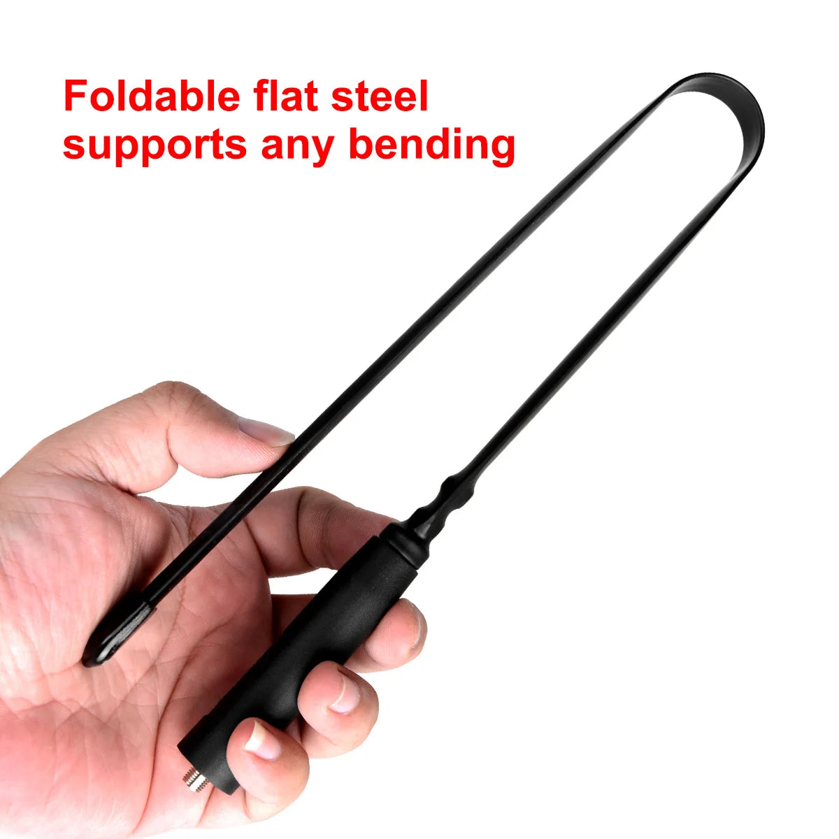 BAOFENG Tactical Foldable Whip Antenna, SMA-Female, VHF UHF 144/430Mhz, Gooseneck Antenna for Kenwood TYT Retevis BAOFENG UV-82