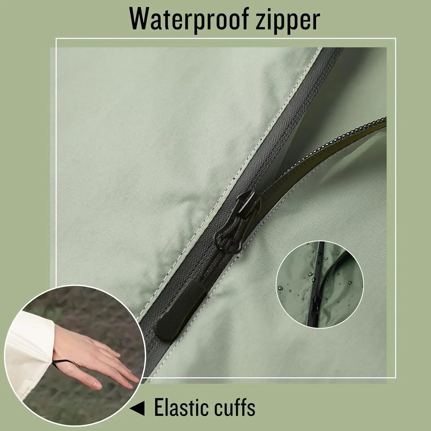 Women's Raincoats, Hooded Waterproof Raincoats