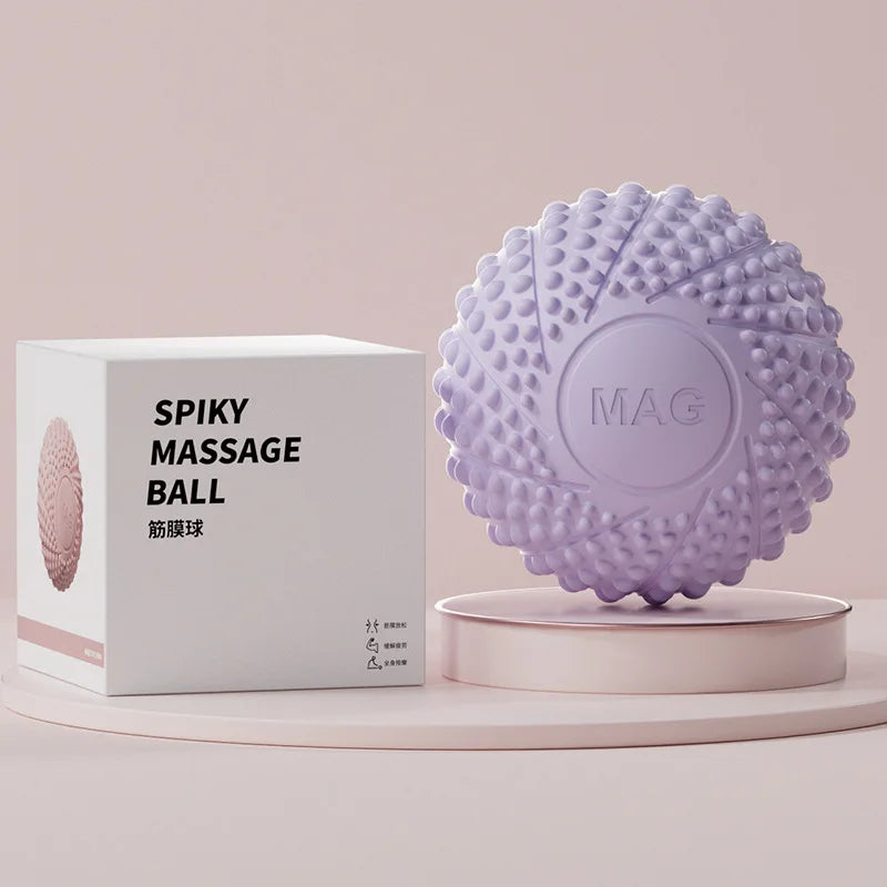 Fascial Massage Ball, Hedgehog Texture, Magnetic Therapy, Foot & Muscle Relief | StriveRiseFit