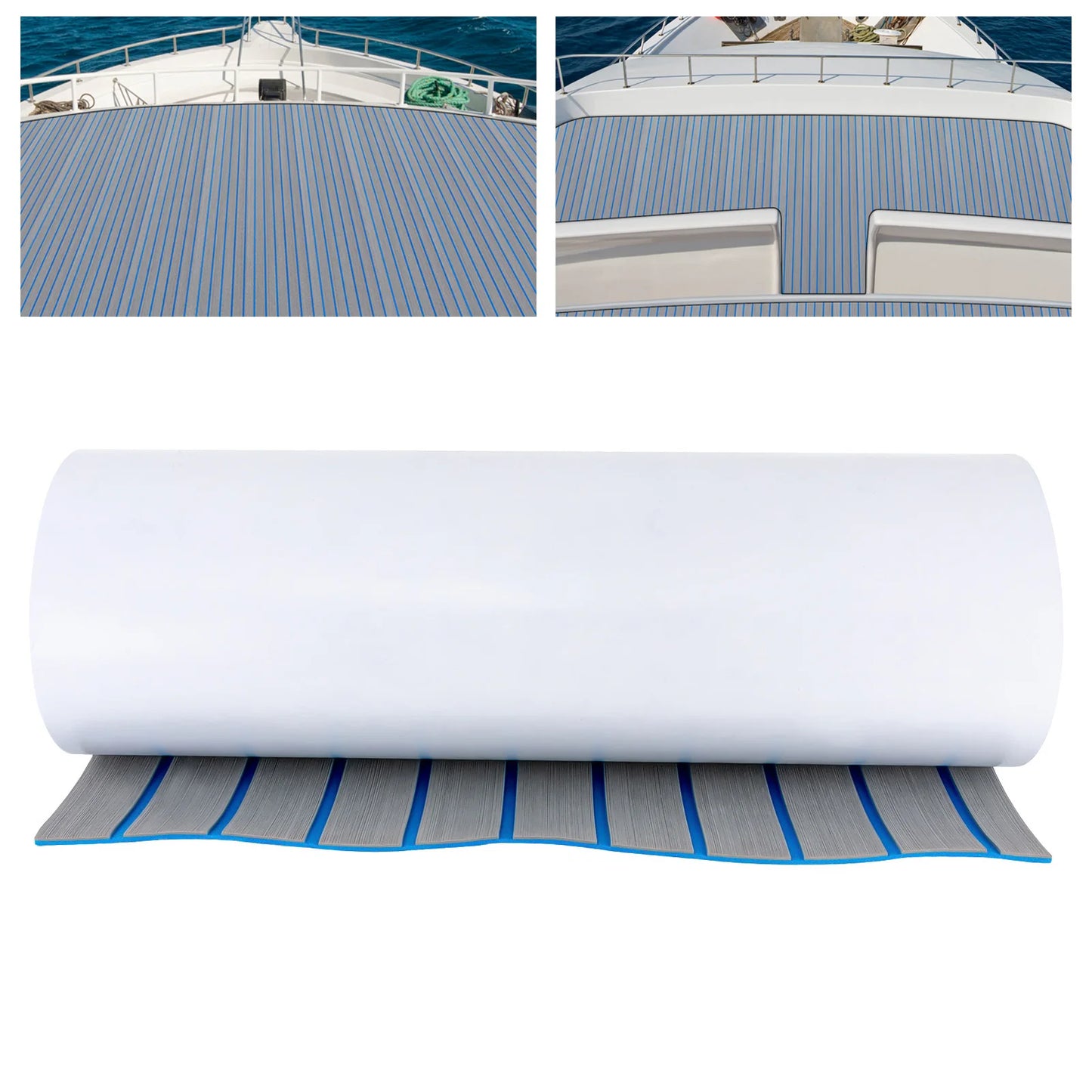 EVA Foam Boat Deck Mat 6mm Non-Slip Faux Teak Marine Decking Sheet | StriveRiseFit