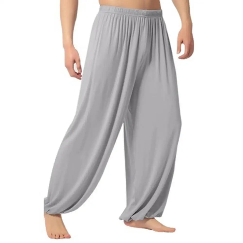 Men's Harem Pants Solid Color ~ Yoga Pants ~ Morning Exercise ~ Tai Chi Pants  ~ Casual Wide Leg Pants