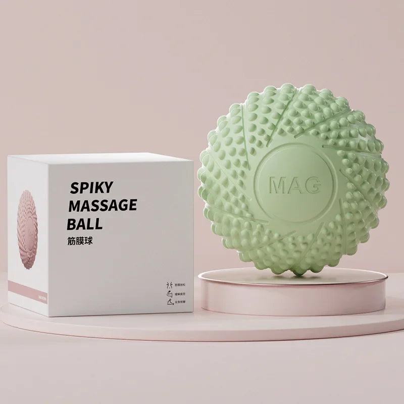 Fascial Massage Ball, Hedgehog Texture, Magnetic Therapy, Foot & Muscle Relief | StriveRiseFit