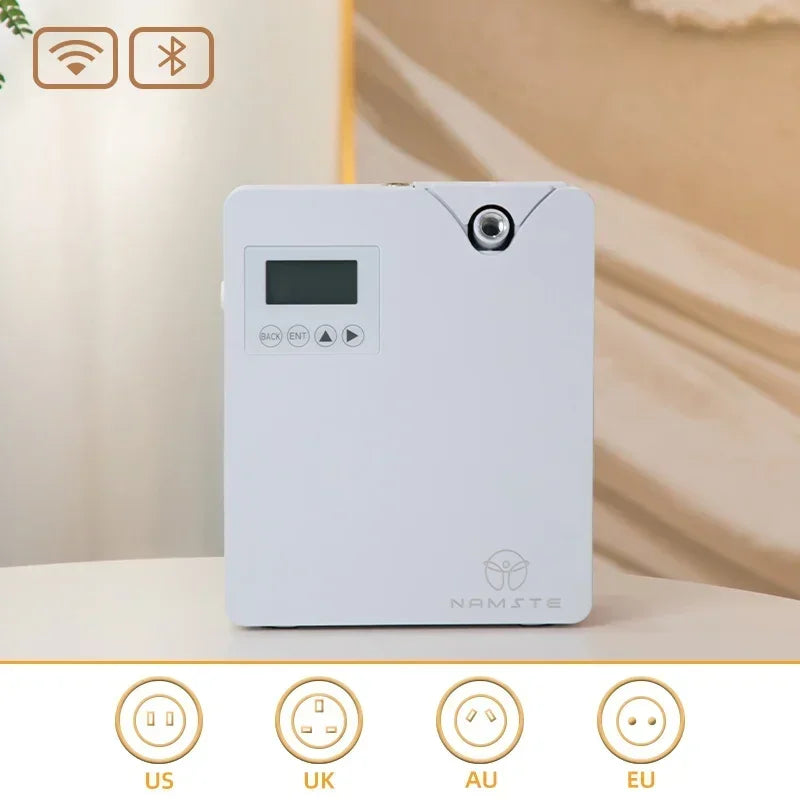 VAT Exemption US Local Aroma Diffuser Home Perfume Scent Machine Fragrance Air Freshener Essential Oil Waterless Flavoring