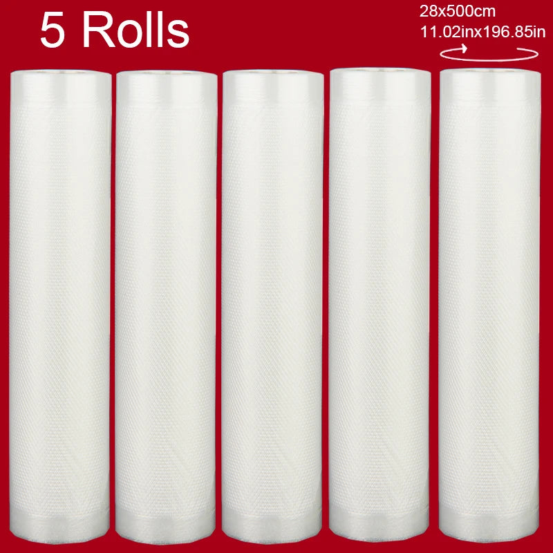 Vacuum Sealer Bag Rolls BPA-Free Heavy-Duty – Multiple Widths | StriveRiseFit
