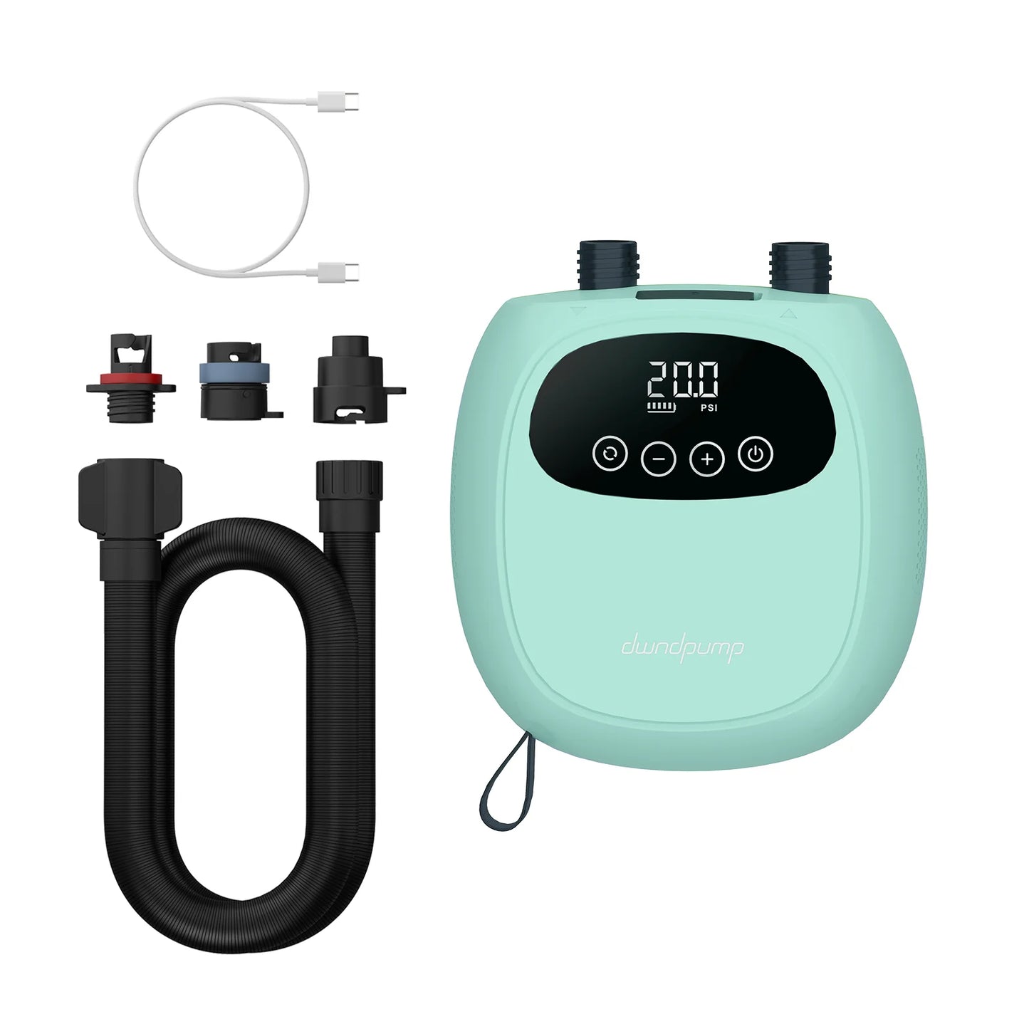Electric SUP Pump 20PSI Battery-Powered Inflation & Deflation for Paddle Board Kayak Boat | StriveRiseFit
