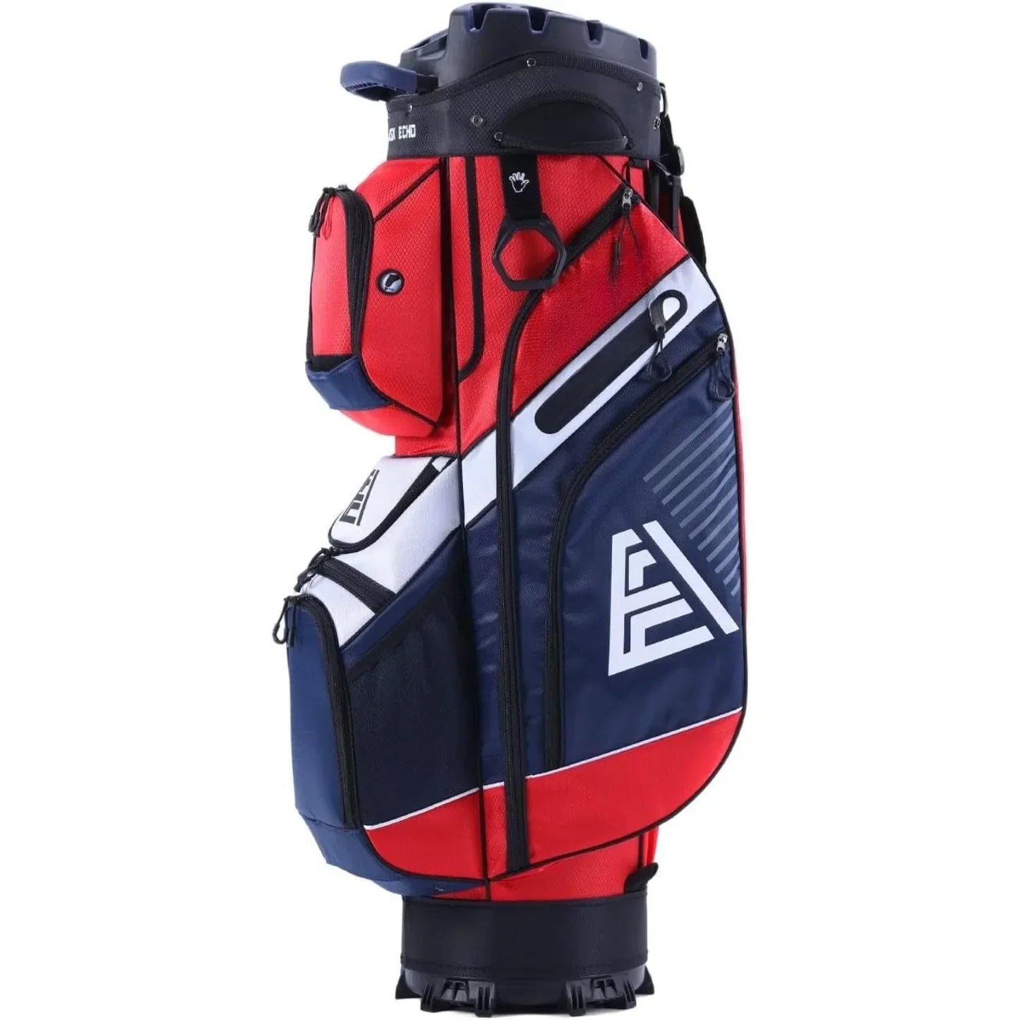 Premium 14-Way Golf Cart Bag with Rain Cover & Cooler Pocket | StriveRiseFit