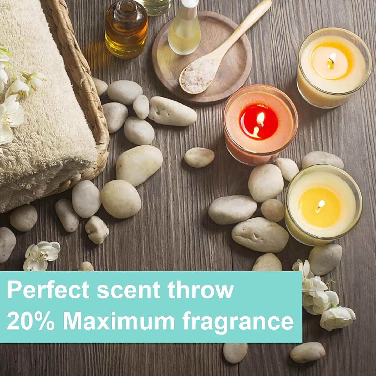 Soy Wax Candle Making Kit with Wax Melter | 10 lbs | Complete Starter Set | StriveRiseFit