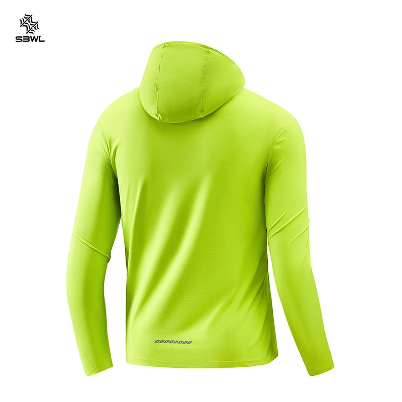 High-quality Men/Women Long Sleeved Outdoor and aindoor Sports and Fitness Breathable With Hoodies
