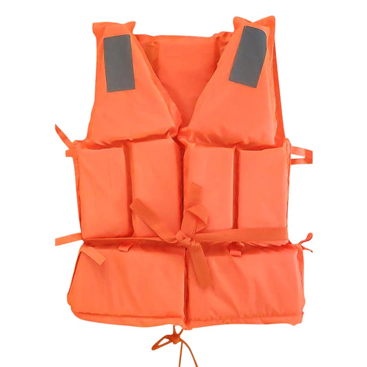 Adult Life Jacket with Whistle Boating Kayaking Drifting Safety Vest | StriveRiseFit