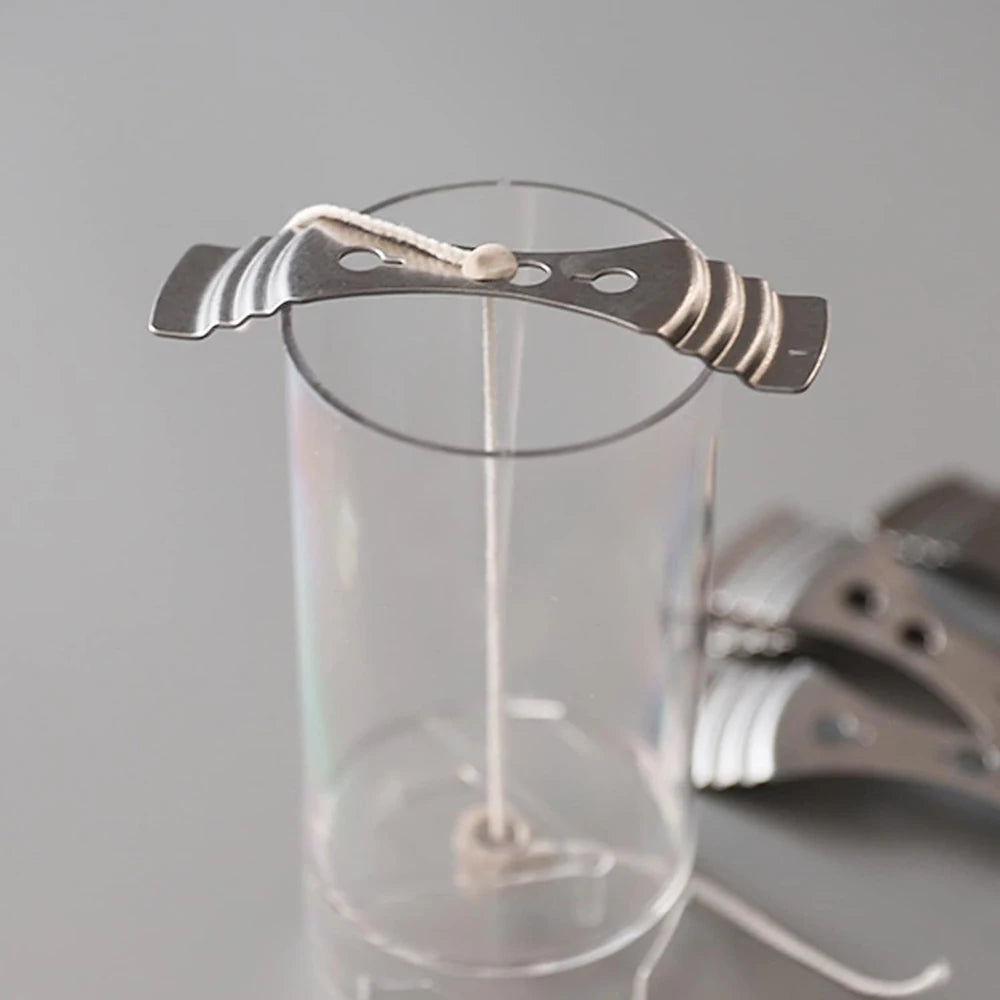 Stainless Steel Candle Wick Centering Holders, 10 & 20 Pack | StriveRiseFit