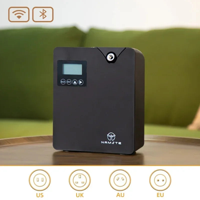 VAT Exemption US Local Aroma Diffuser Home Perfume Scent Machine Fragrance Air Freshener Essential Oil Waterless Flavoring