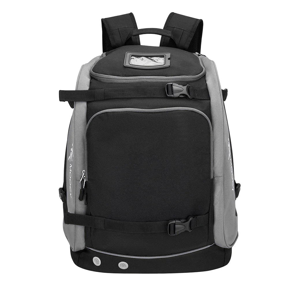 Outdoor Sport Backpack ~ Adjustable Oxford Cloth ~ Helmet Pocket ~ Waterproof Boots Helmet Clothing Storage Bag for Camping Skiing
