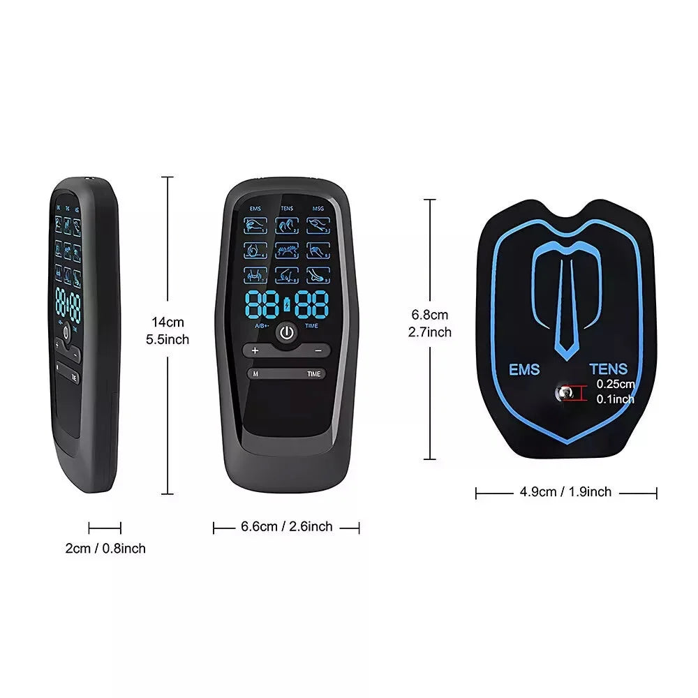 Electrical Pulse Massager, Tens Unit,  Muscle Stimulator Therapy for Pain Relief