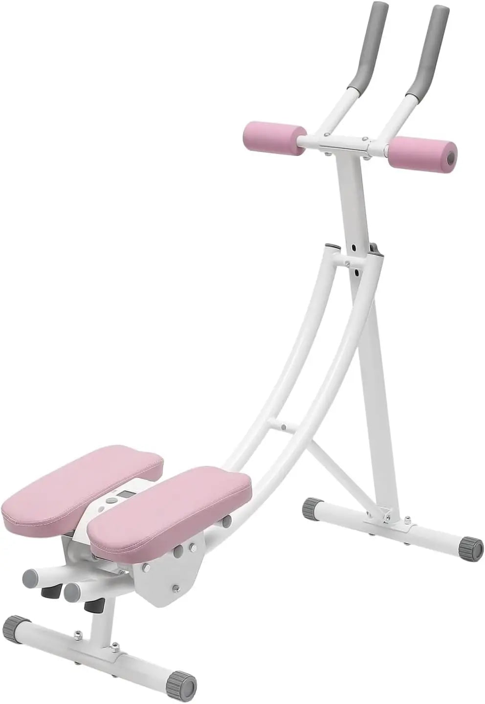Adjustable Ab Trainer Machine with LED Display | 3-Gear, 330 LBS, Foldable, Full Body Shaping
