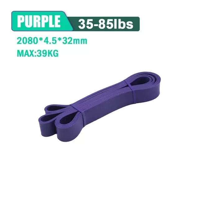 Resistance Bands Set 5-125lbs - TPE Exercise Bands for Home Gym & Yoga