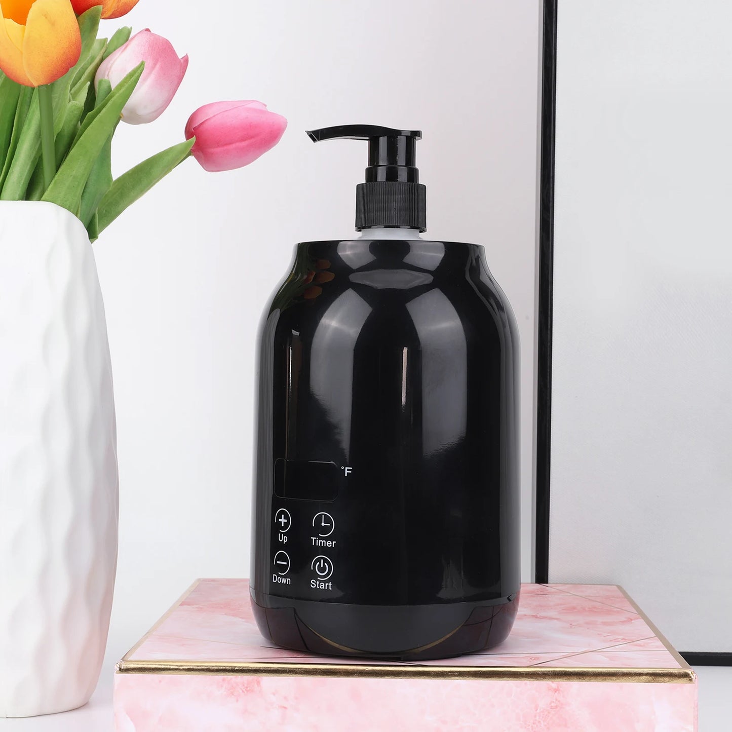 Professional Massage Oil Warmer - Fast Heat with Timer