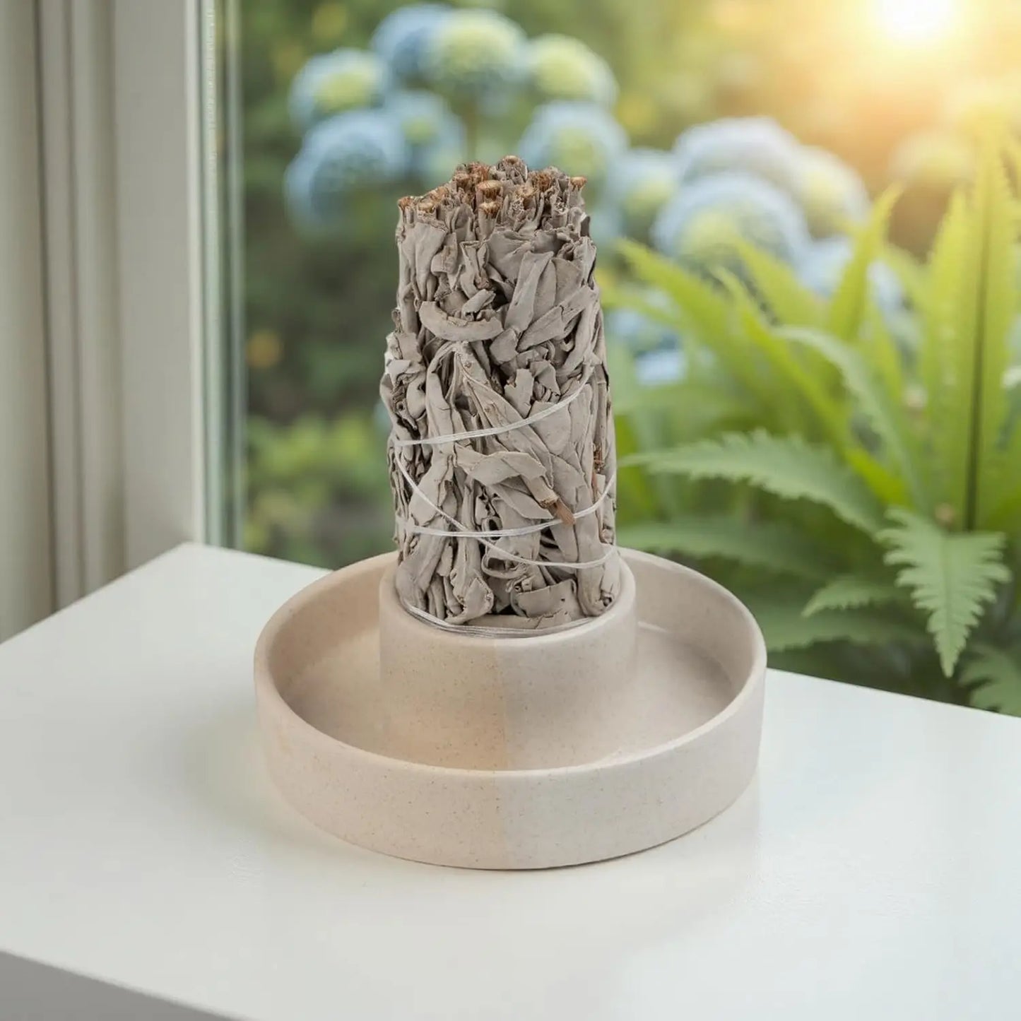 3-Piece Ceramic Sage Holder & Incense Burner Set Smudge Bowl | StriveRiseFit