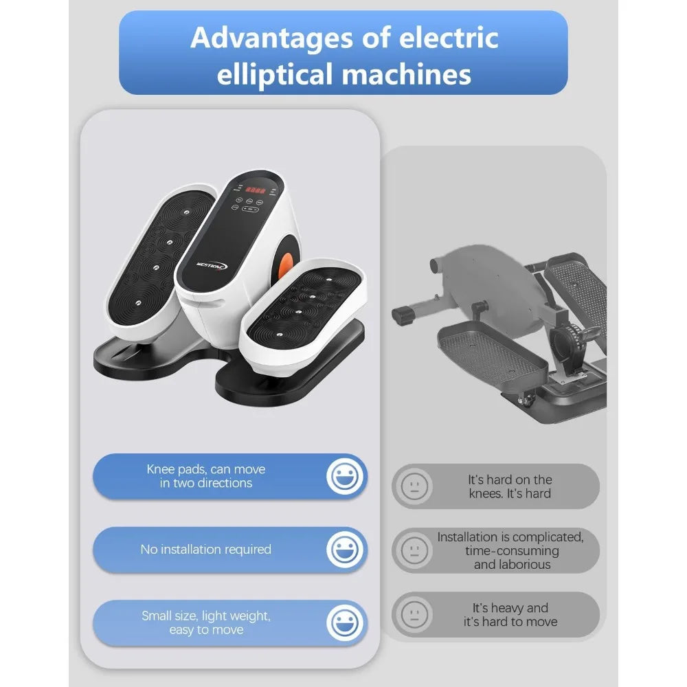 Under Table Elliptical Machine, Electric Elliptical Leg Exerciser