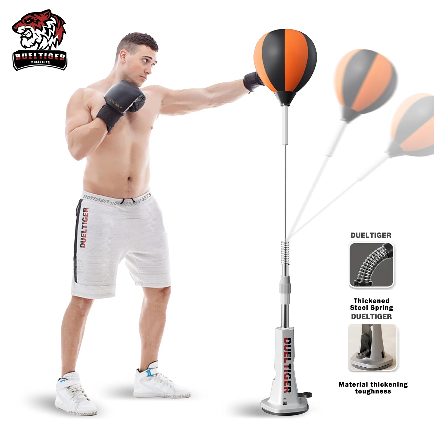 Inflatable Boxing Reflex Bag - Home Training Equipment for Agility & Reaction | Strive Rise Fit