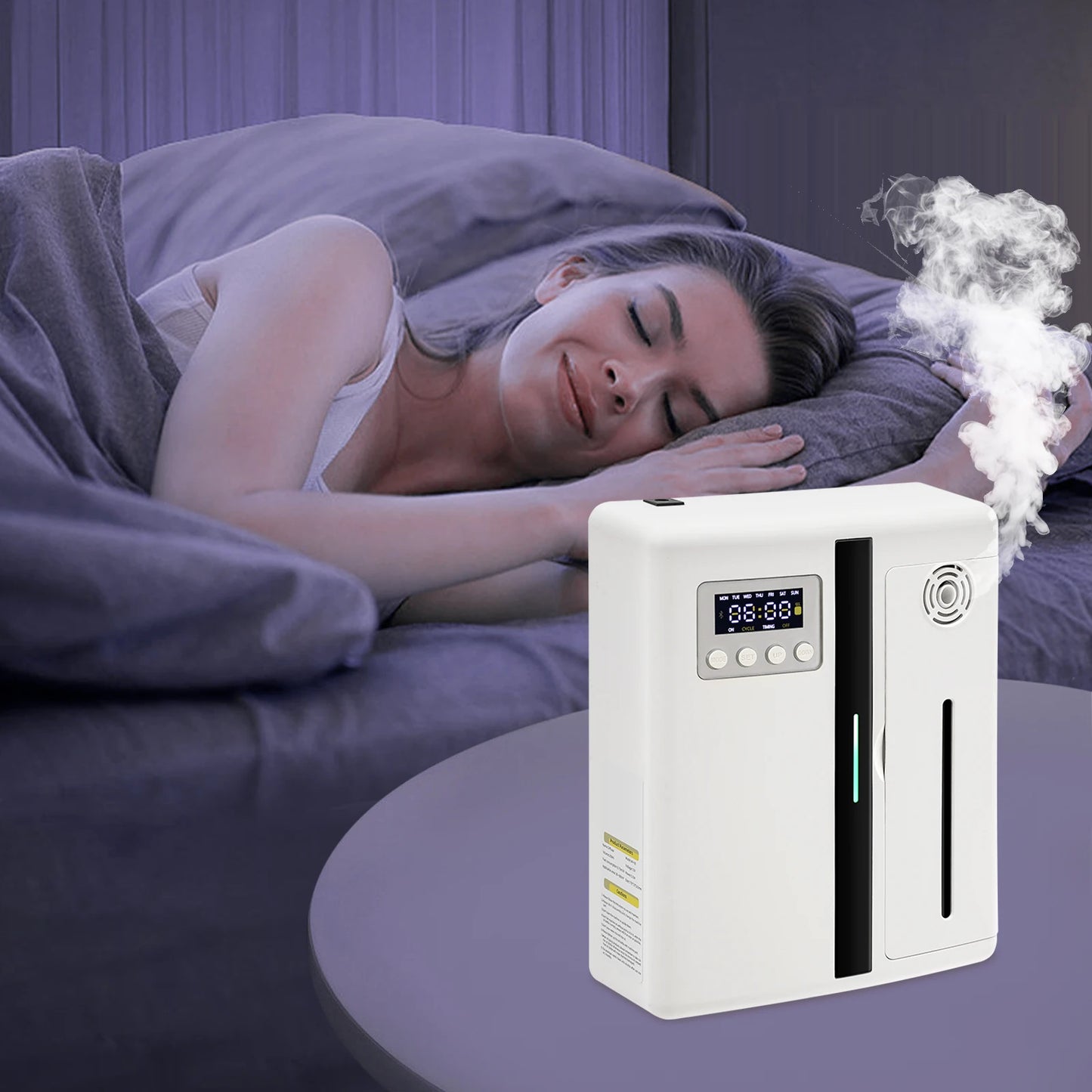 Smart Scent Air Machine, Modern Aroma Diffuser with Nano-Atomization Technology, 160ml Capacity, Ultra-Quiet for Home, Office, Spa