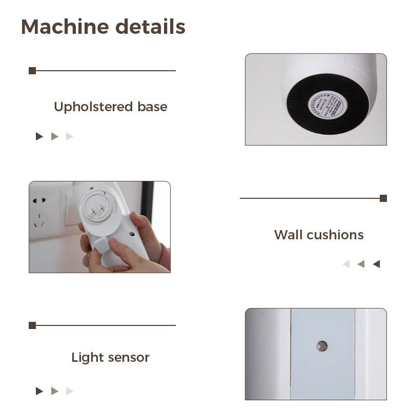 Wall-Mounted Bluetooth Aroma Diffuser | 100ml, 300m³ Coverage, ≤32dB Ultra-Quiet, 1.5W