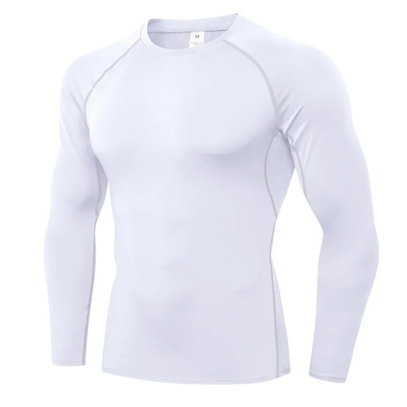 Unisex ~ Men or Woman ~ Compression Shirts Longs Sleeve Workout Gym T-Shirt Running Tops Cool Dry Sports Base Layer Athletic Undershirts