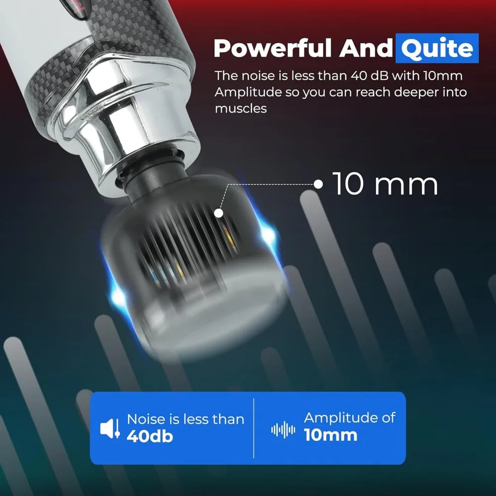 Massage Gun with Hot & Cold Therapy - Percussion Muscle Massager | StriveRiseFit.com