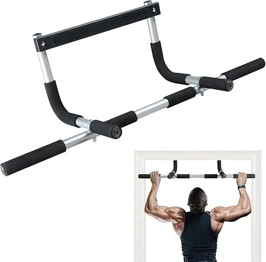 Pull-Up Bar For Door Frame,  Upper Body Fitness Workout For Home Gyms ~ Adjustable and Portable