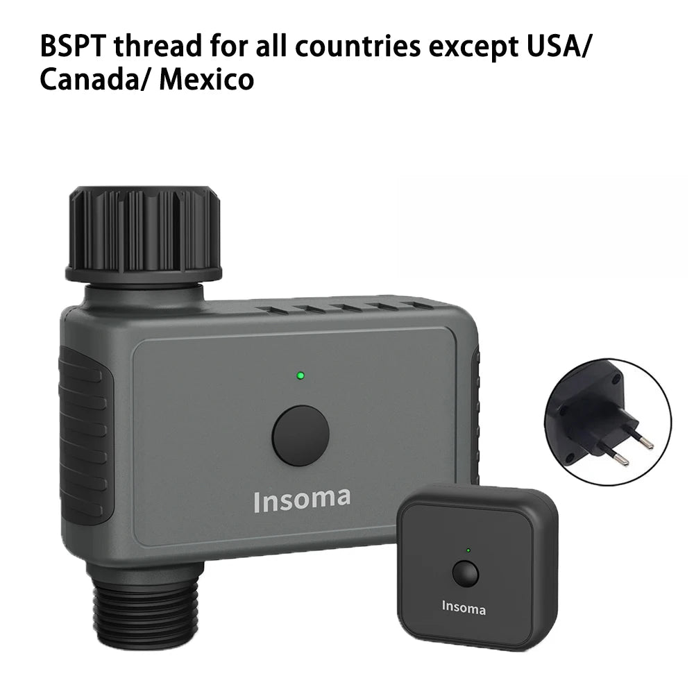 Smart WiFi Garden Water Timer | App-Controlled Irrigation | Alexa Compatible | NPT & BSPT Versions