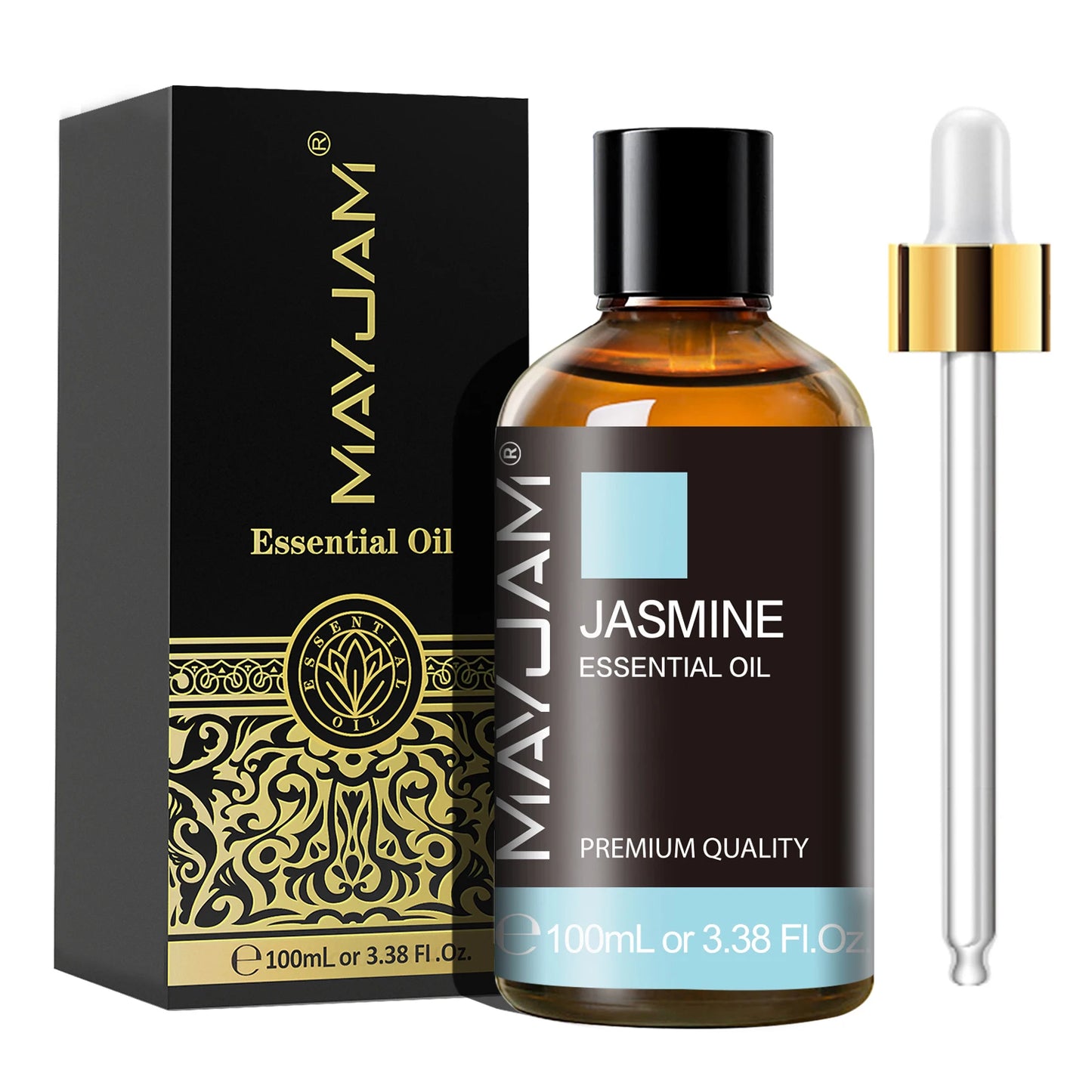 MAYJAM Pure Essential Oil 100ml 23 Scents Dropper & Gift Box | StriveRiseFit