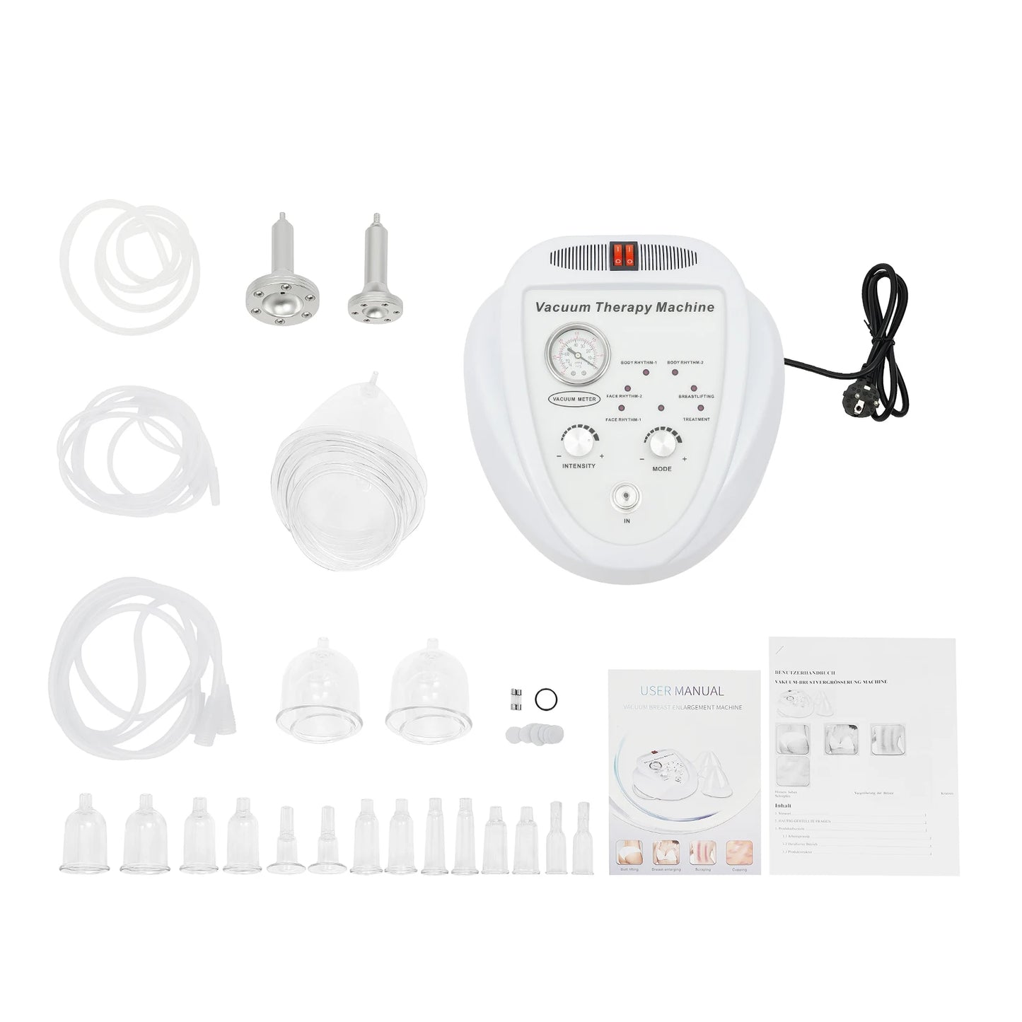 Electric Vacuum Pump Massage Device - Breast & Body Shaping