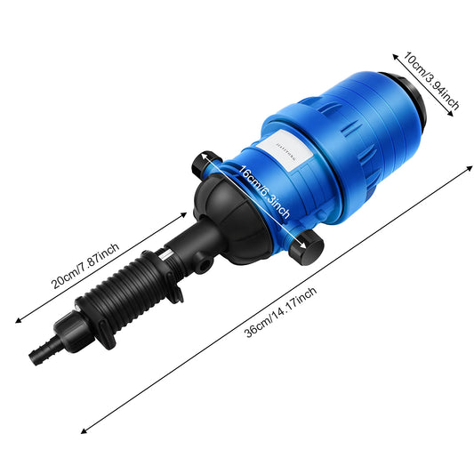 Water-Powered Fertilizer Injector for Drip Irrigation | StriveRiseFit