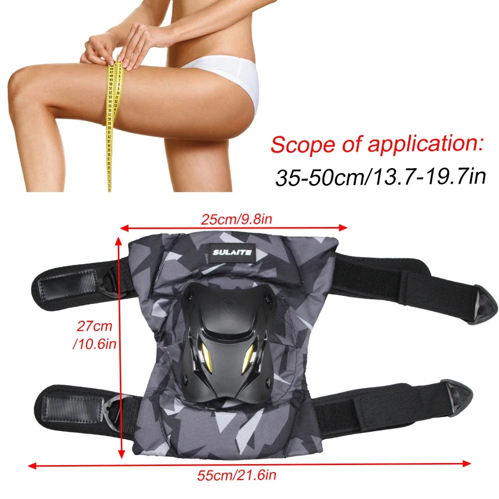 Motorcycle Knee & Elbow Guard Pads, PP Shell, EVA Foam & Reflective, Adjustable | StriveRiseFit