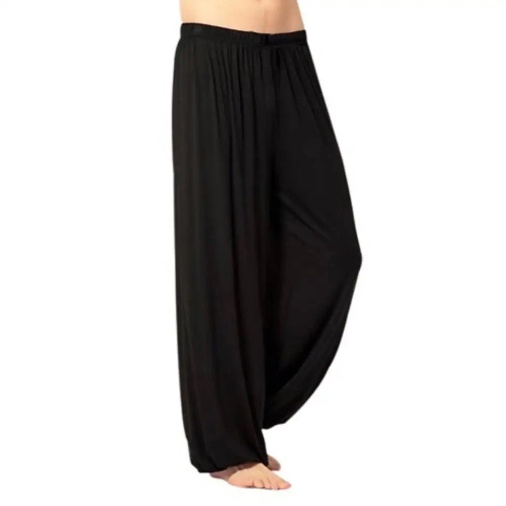 Men's Harem Pants Solid Color ~ Yoga Pants ~ Morning Exercise ~ Tai Chi Pants  ~ Casual Wide Leg Pants