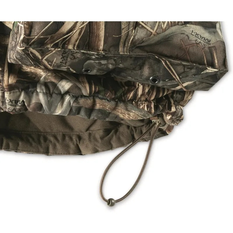 Guide Gear Men’s / Women's Waterfowl Hunting Camo Jacket Waterproof and Insulated Mossy Oak