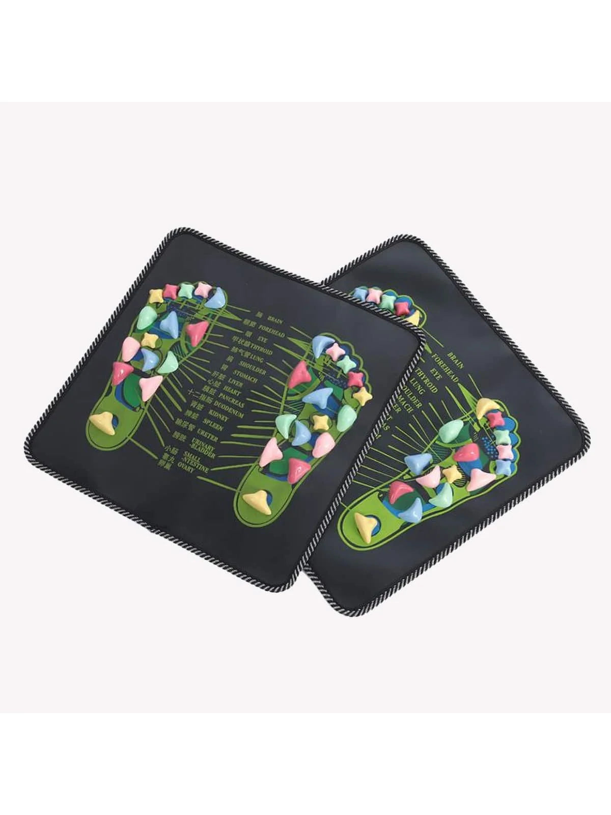Pebble Acupressure Foot Massage Pad, Reflexology Pressure Plate for Home Use | StriveRiseFit