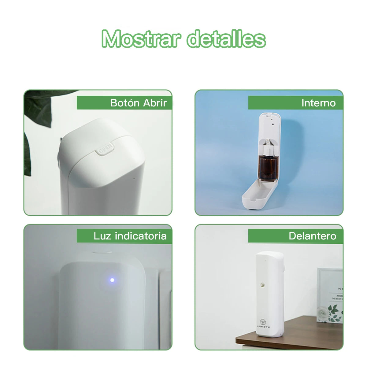 Plug-In Wall Aroma Diffuser | Bluetooth | Waterless | 100ml | 300m³ Coverage | StriveRiseFit