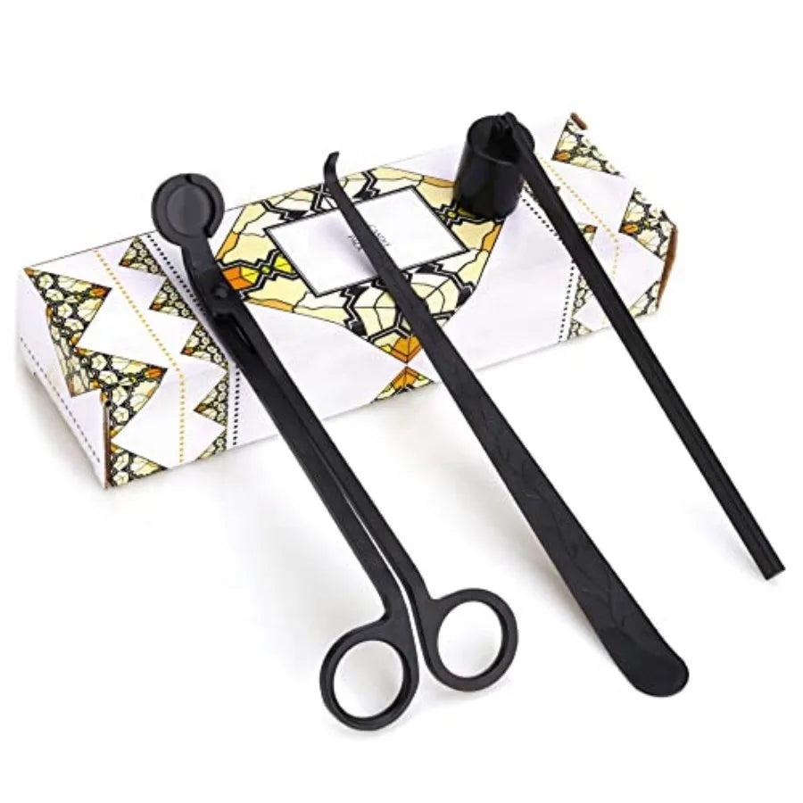 3-in-1 Candle Care Kit Wick Trimmer & Dipper Set | StriveRiseFit