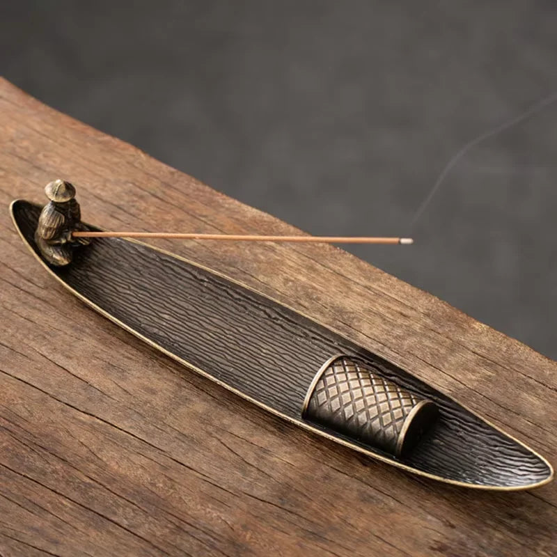 Metal Incense Stick Holder Censer 3 Styles Fits Standard Sticks | StriveRiseFit