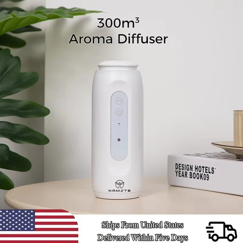Wall-Mounted Bluetooth Aroma Diffuser | 100ml, 300m³ Coverage, ≤32dB Ultra-Quiet, 1.5W