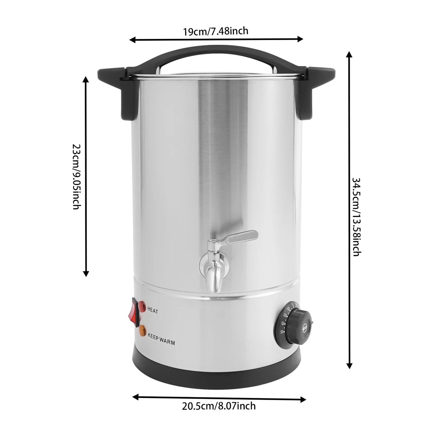Professional Wax Melting Pot 8L–15L | 1800W Electric Wax Warmer | StriveRiseFit