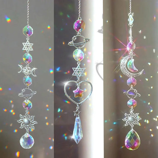 Crystal Wind Chime Rainbow Maker & Sun Catcher — Garden & Home Decor | StriveRiseFit