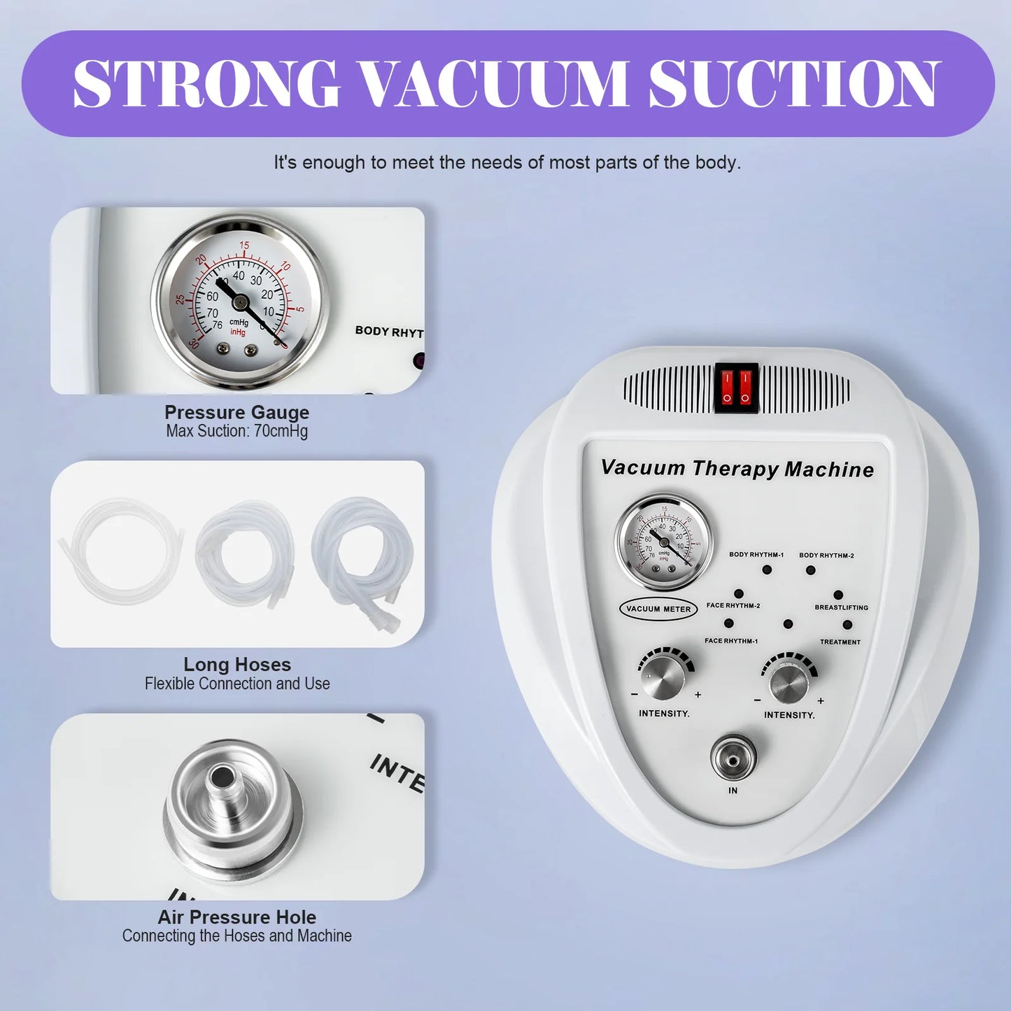 Electric Vacuum Pump Massage Device - Breast & Body Shaping