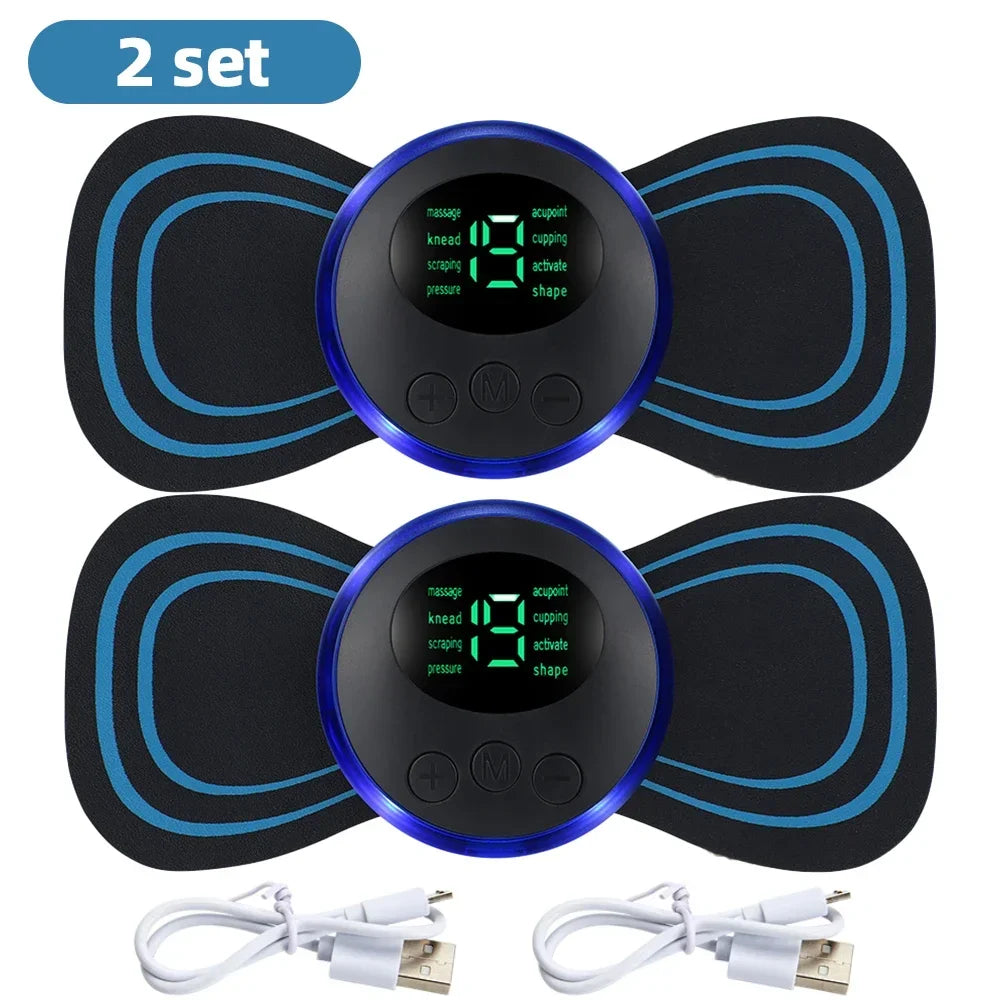 EMS Microcurrent Mini Massager | Low-Frequency Muscle Stimulator | StriveRiseFit