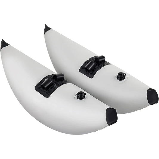 Kayak Outrigger Stabilizers 2-Pack PVC Inflatable Float with Arms & Rod for Canoe Fishing Boat | StriveRiseFit